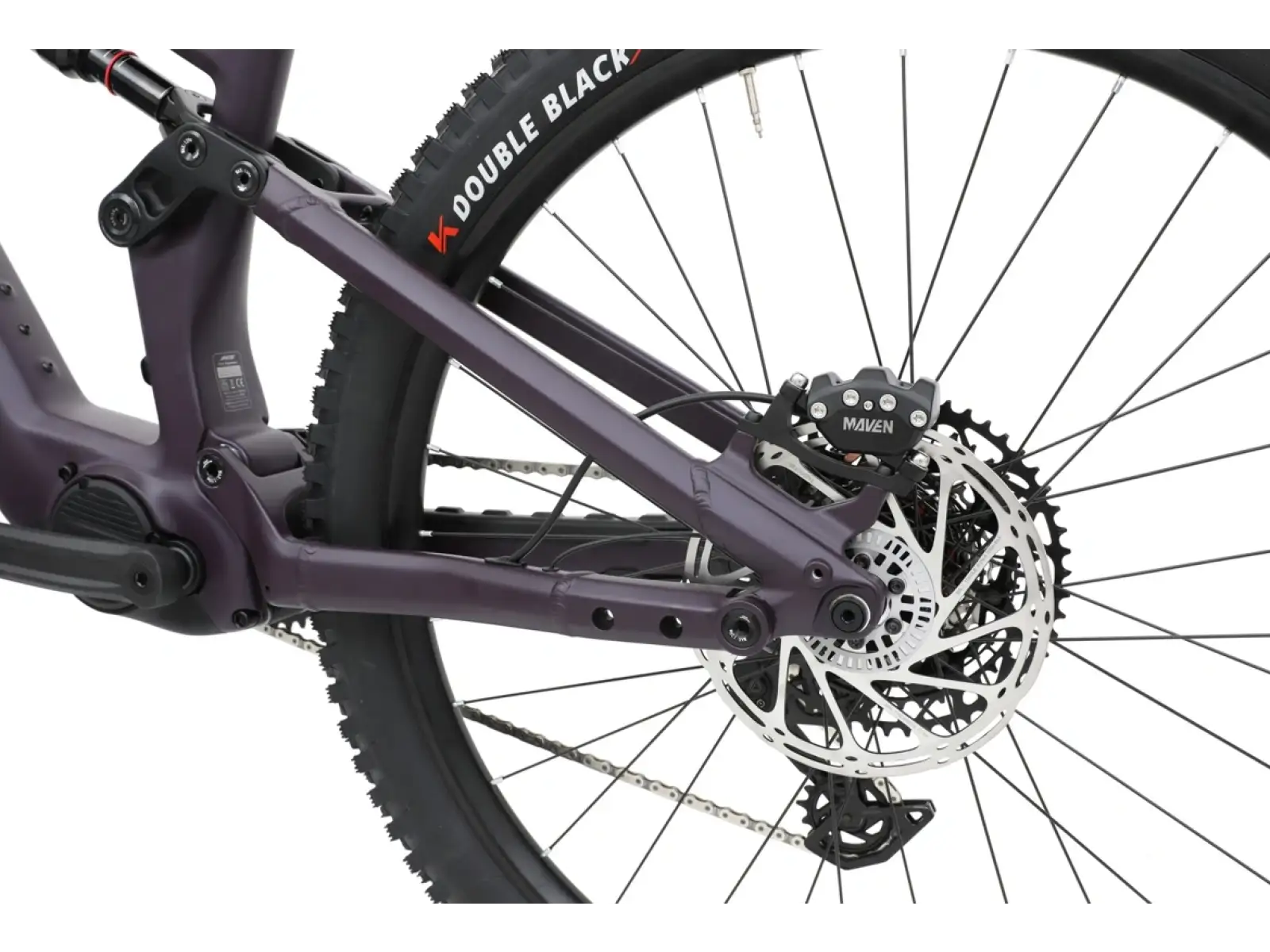 Apache Eagle 1 Avinox 800 Wh violett vollgefedertes E-Bike