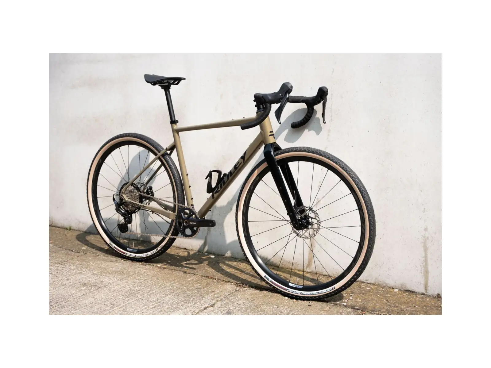 Ridley Kanzo Adventure Alu GRX600 Gravelbike Bronze Green/Black