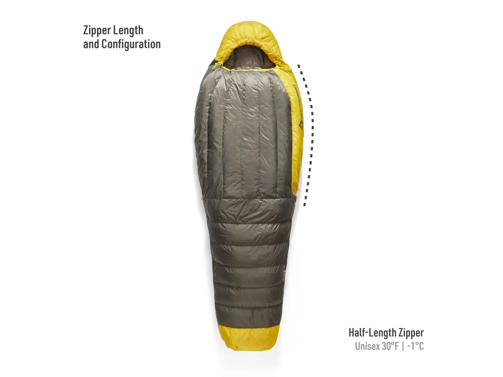 Sea To Summit Spark Down Regular Schlafsack -1C Beluga