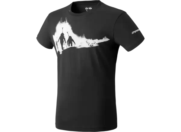 Dynafit Graphic Cotton pánské tričko krátký rukáv black out/ascent