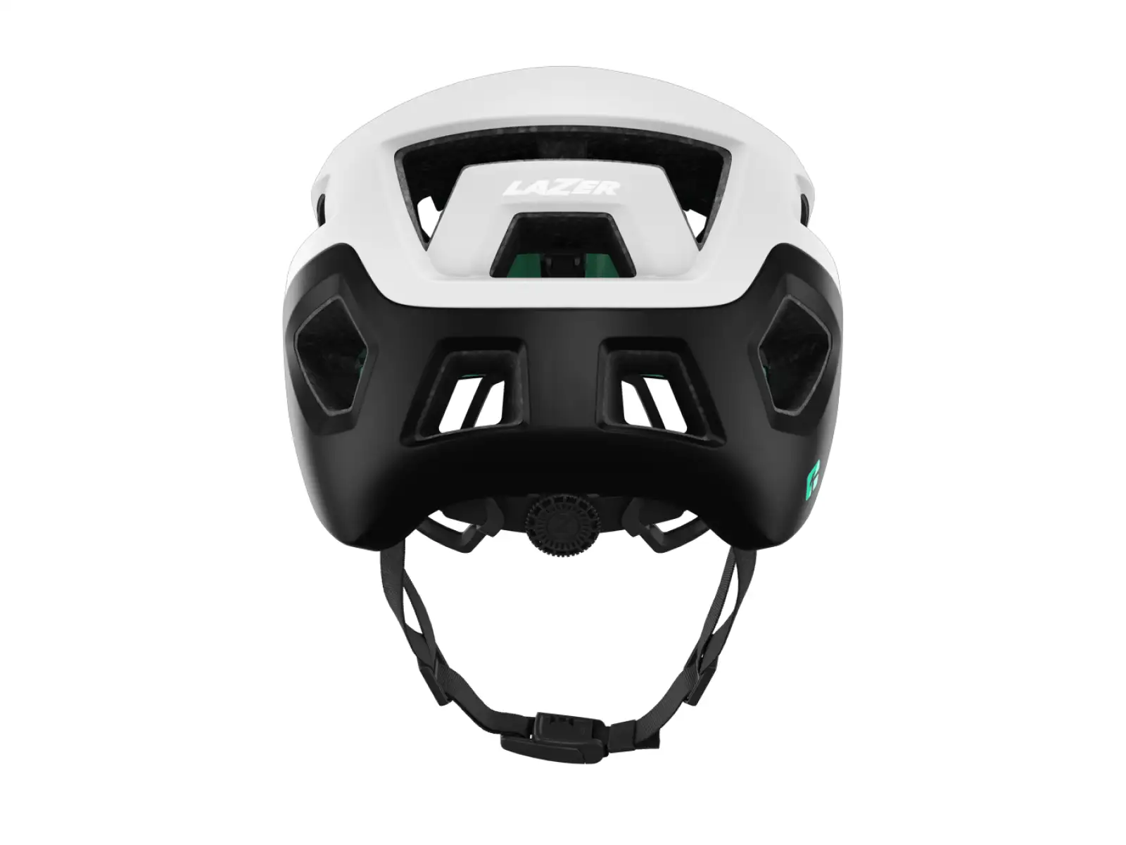 Lazer Coyote KinetiCore Helm Weiß/Schwarz