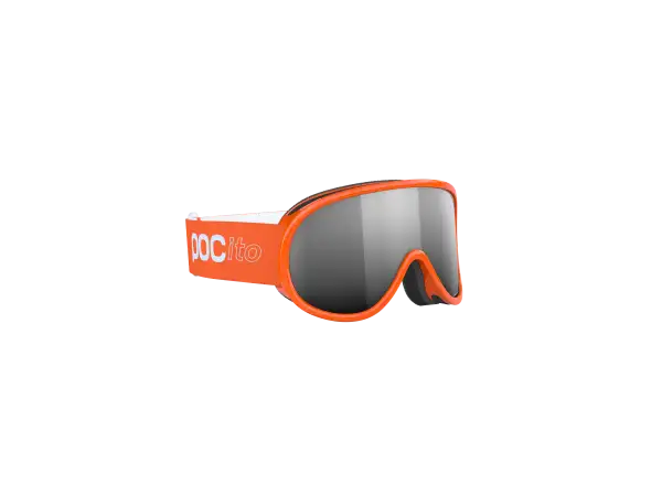 POC POCito Retina Kinder Skibrille Fluorescent Orange/Partly Sunny Silver