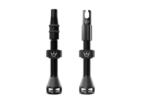Peatys Holeshot Fast Flow Tubeless Ventile 42 mm Black