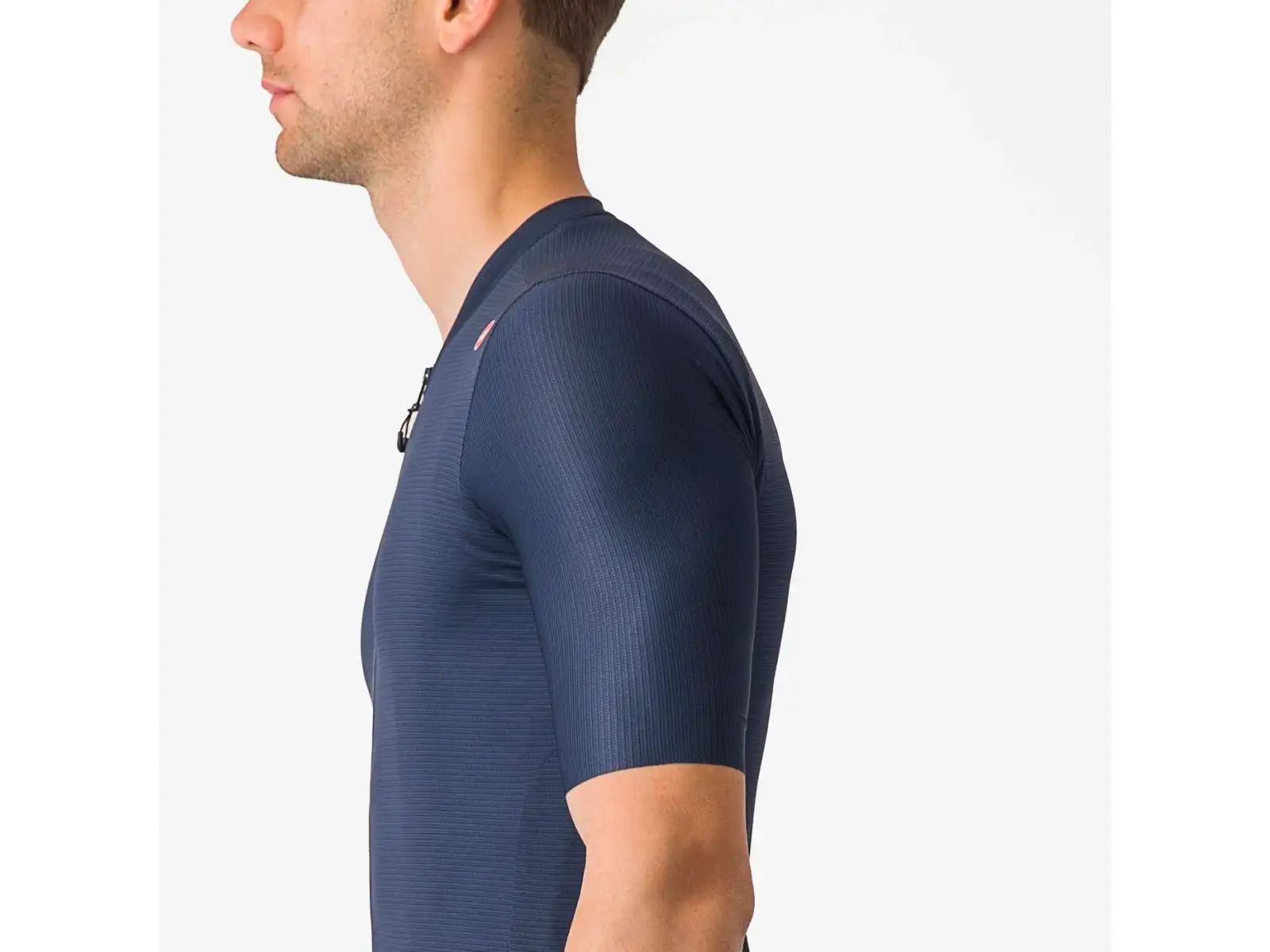 Castelli Espresso Herren-Trikot Kurzarm Belgian Blue/Silver Moon
