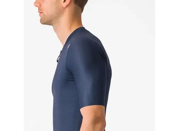 Castelli Espresso Herren-Trikot Kurzarm Belgian Blue/Silver Moon