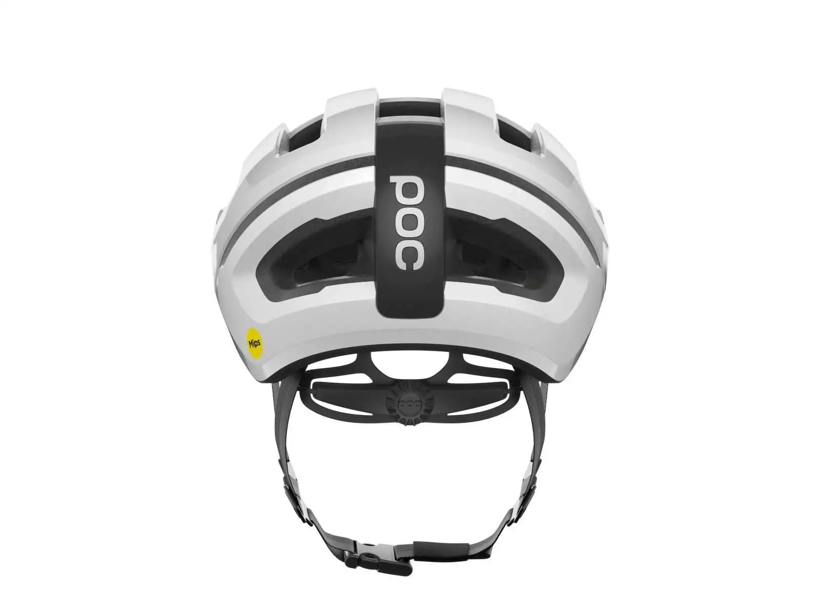 POC Omne Air MIPS Helm Hydrogen White/Uranium Black Matt/Logo