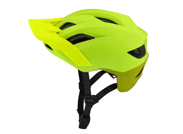 Troy Lee Designs Flowline SE MIPS Helm Radian Flow Gelb