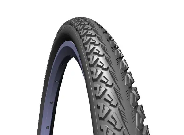 Mitas Shield 26x1,75" Trekking-/City-Reifen Draht Schwarz