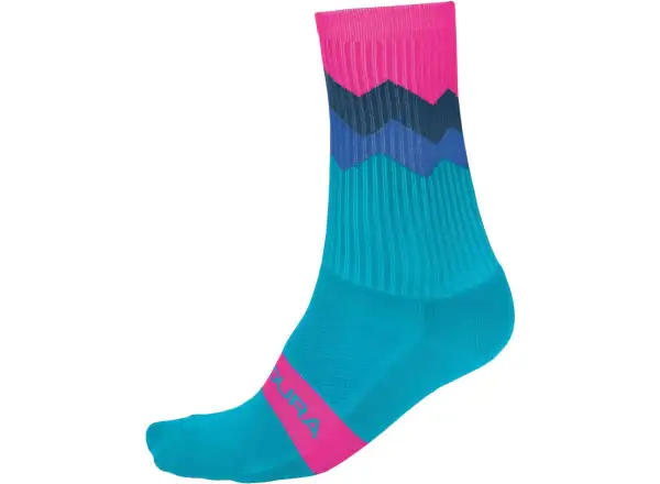 Endura Jagged Socken Electric Blue