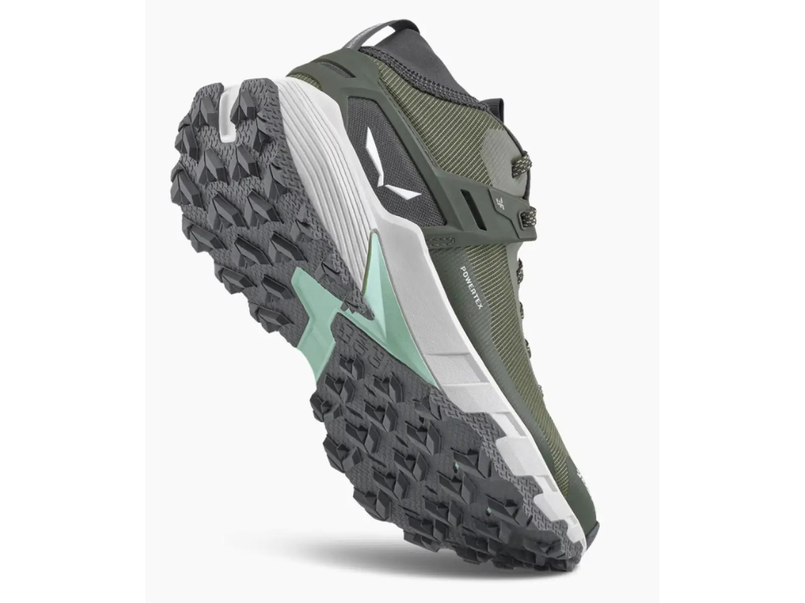 Salewa Pedroc 2 MID PTX Damen Schuhe Faded Green / Dark Olive