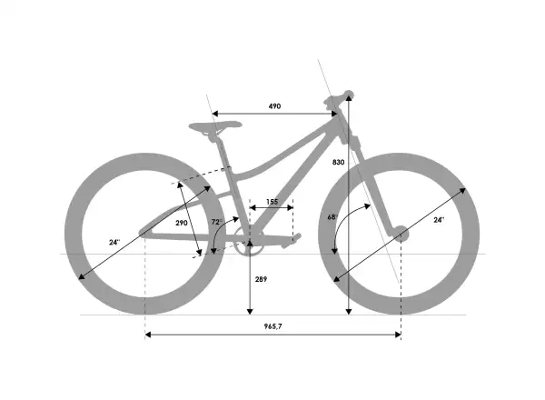 Rascal 24 7 mit Shimano Nexus Kinderfahrrad Himbeere