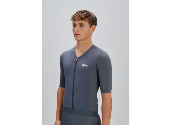 POC Raceday Herrentrikot Kurzarm Sylvanite Grey