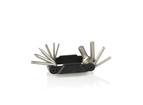 XLC TO-M19 Multifunktionswerkzeug 10 Funktionen Schwarz/Silber