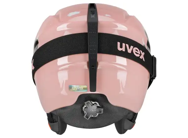 Uvex Viti Set Skihelm und Brille pink penguin