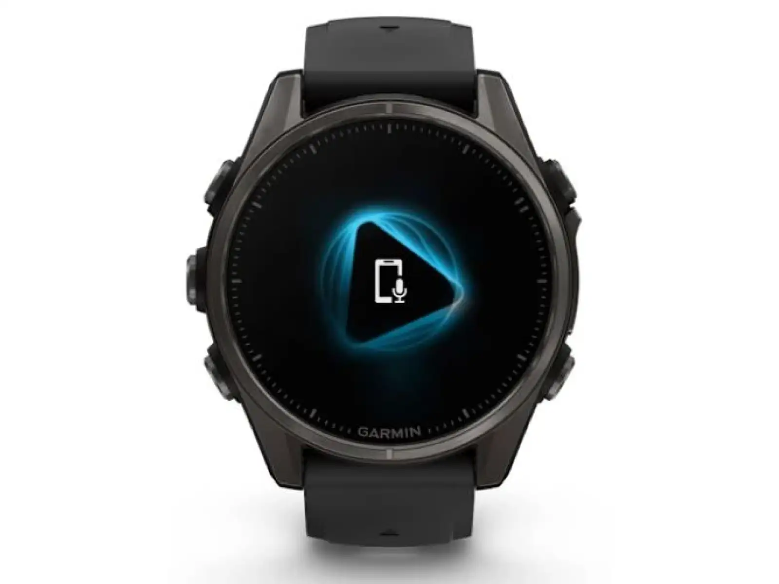 Garmin fenix 8 - 43 mm AMOLED Sapphire Smartwatches Carbon titanium Black/Pebble grey