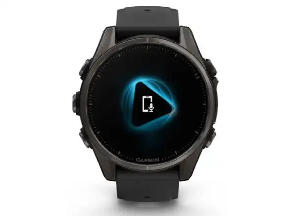 Garmin fenix 8 - 43 mm AMOLED Sapphire Smartwatches Carbon titanium Black/Pebble grey