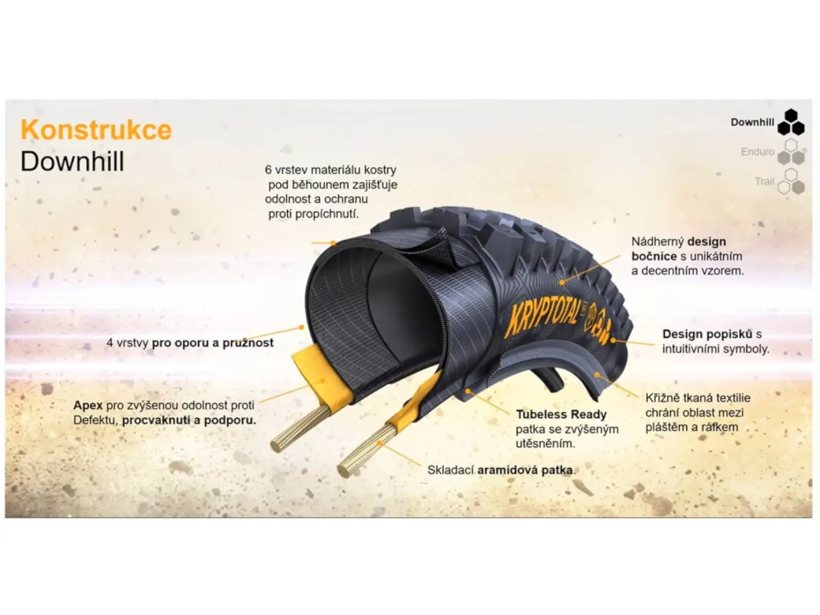 Continental Xynotal DH Supersoft 27,5x2,40" TLR E-25 MTB Reifen Kevlar Schwarz