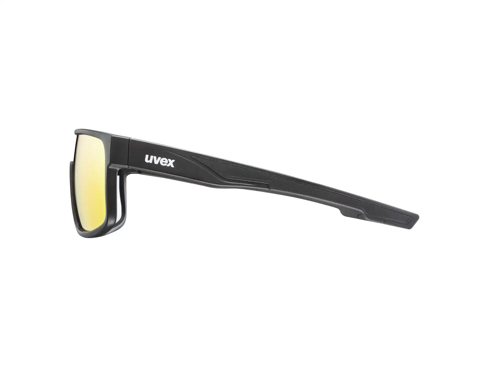 Uvex LGL 51 Radbrille Black Mat/Mirror Red