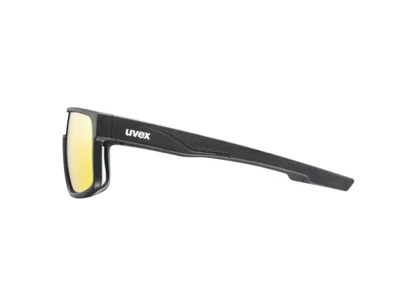 Uvex LGL 51 Radbrille Black Mat/Mirror Red