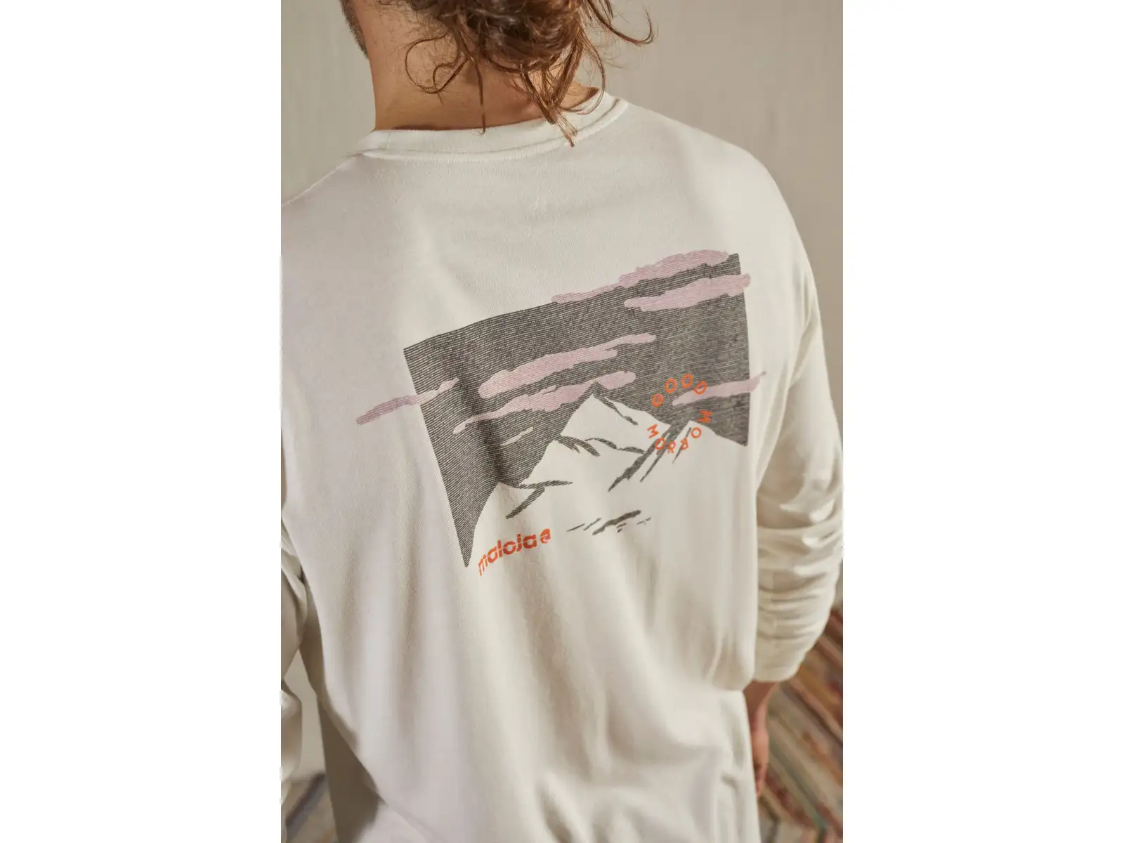 Maloja OllomontM. Herren T-Shirt Glacier Milk