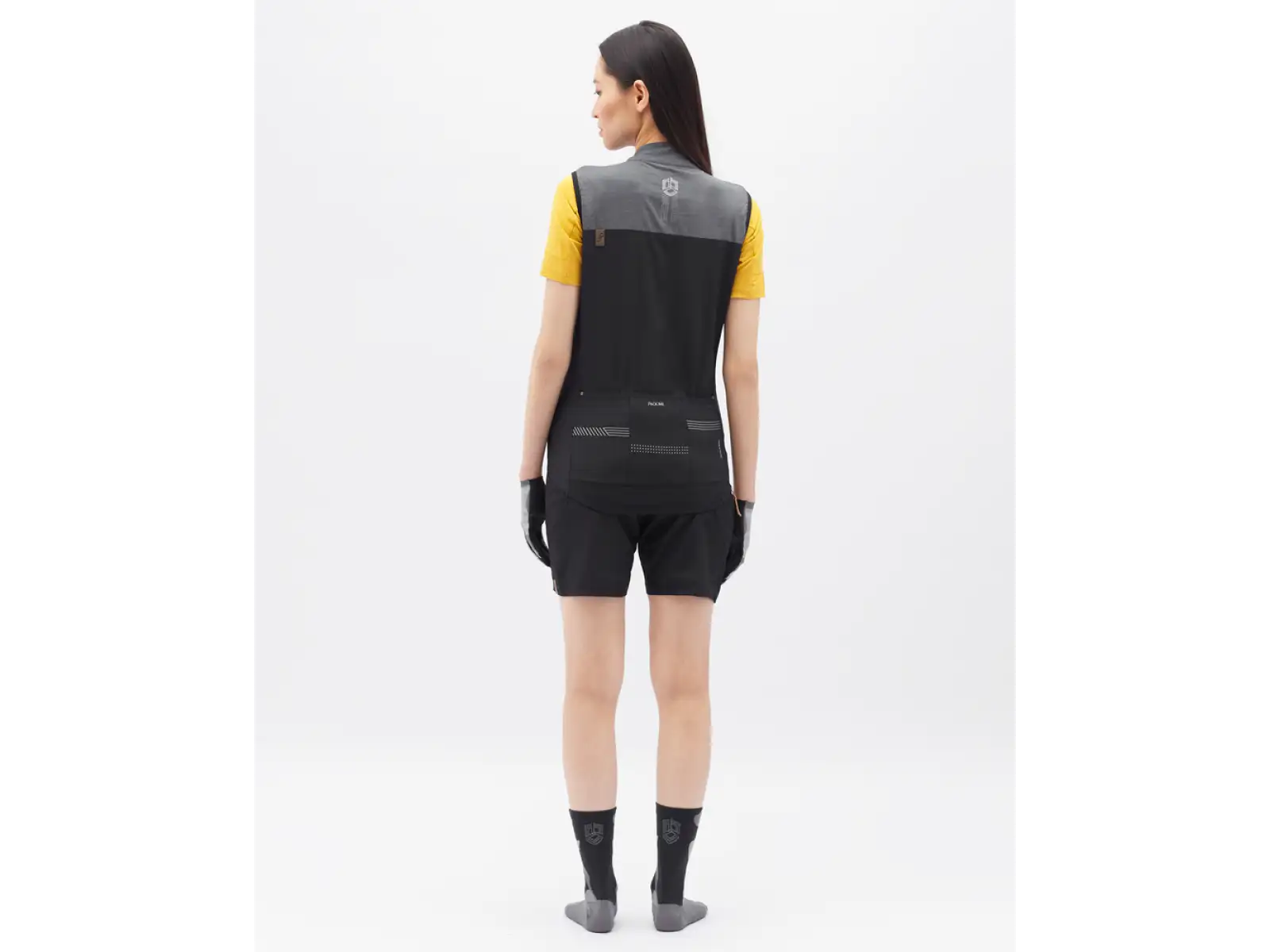 Silvini Caira Damen Gravel-Weste in Farbe Grau/Tiger.