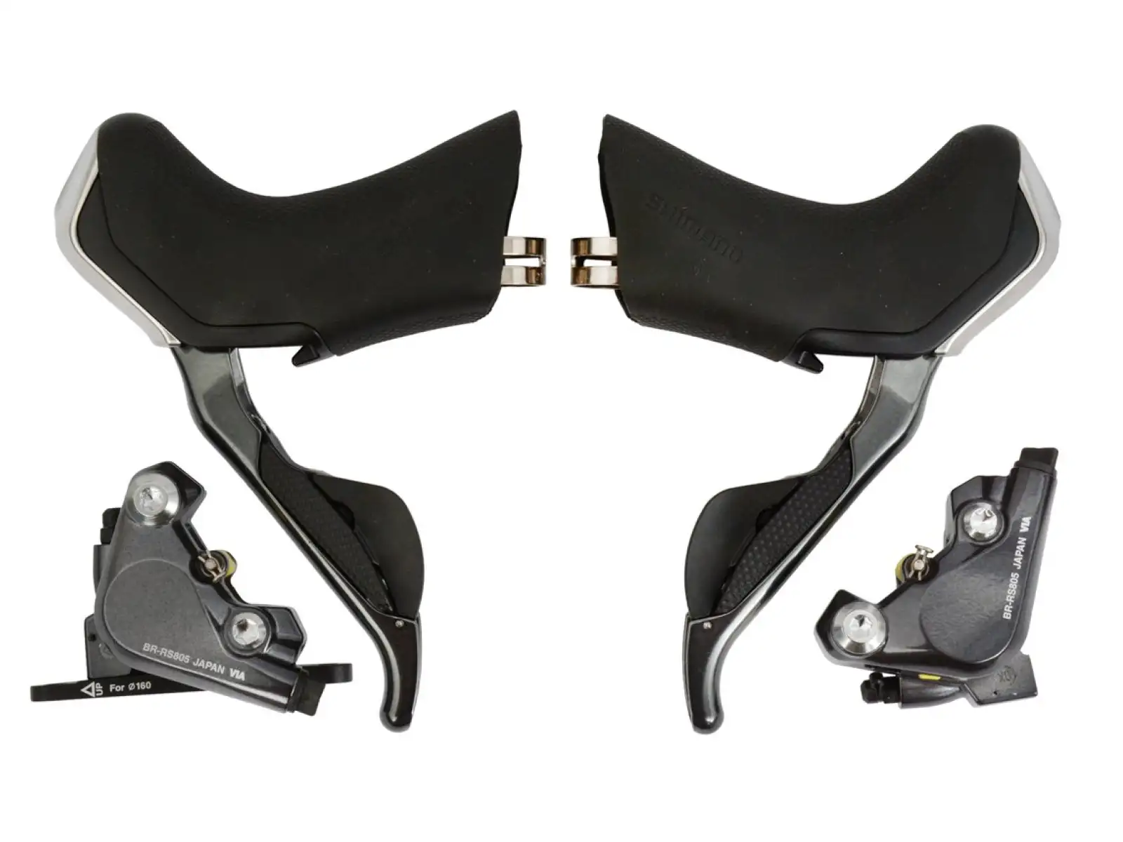 Shimano ST-R785 Di2 Rennrad-Schaltung 2×11-fach + BR-RS805 Flat Mount Hydraulikbremsen