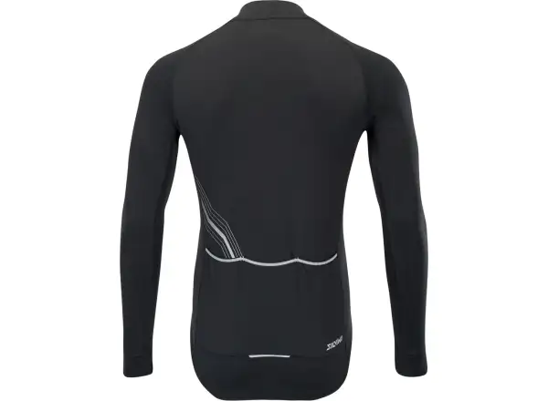 Silvini Grande Herrentrikot Langarm Schwarz/Wolke