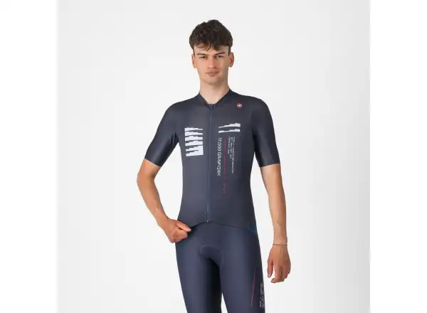 Castelli Espresso R-A/D Herrentrikot Twilight Blue