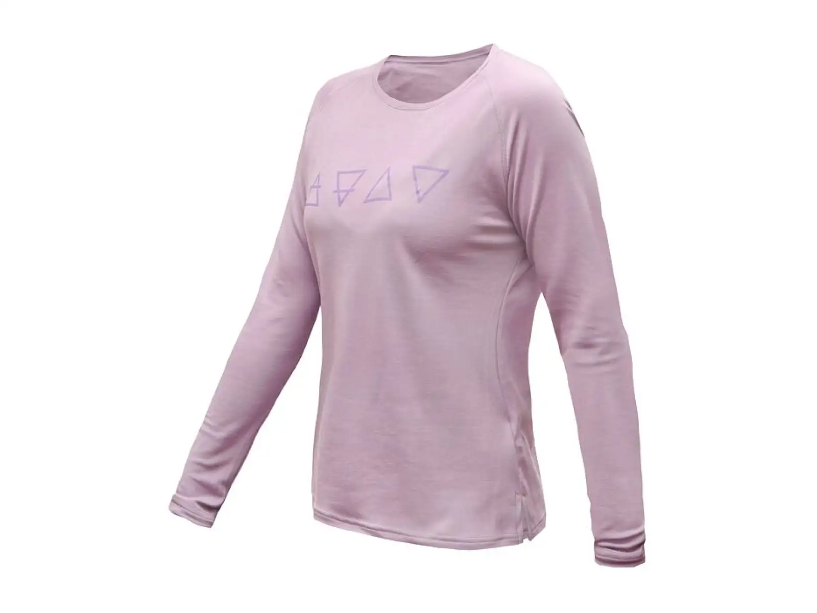Sensor Merino Blend Elements Damen Langarmshirt Mystic Violet