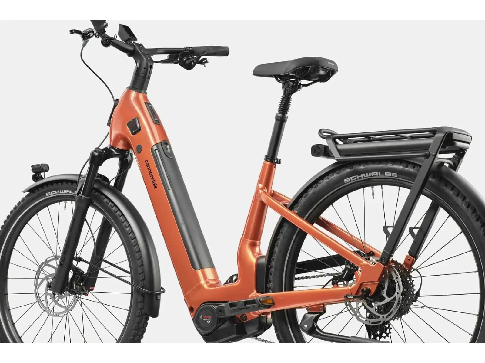 Cannondale Tesoro X 1 LSTH Orange Slice Tiefeinstieg Reiserad Elektrofahrrad