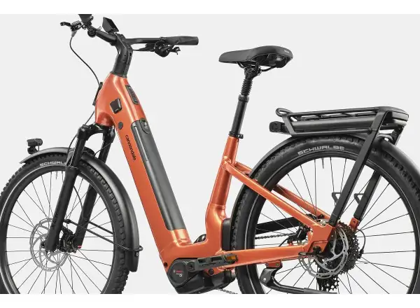 Cannondale Tesoro X 1 LSTH Orange Slice Tiefeinstieg Reiserad Elektrofahrrad