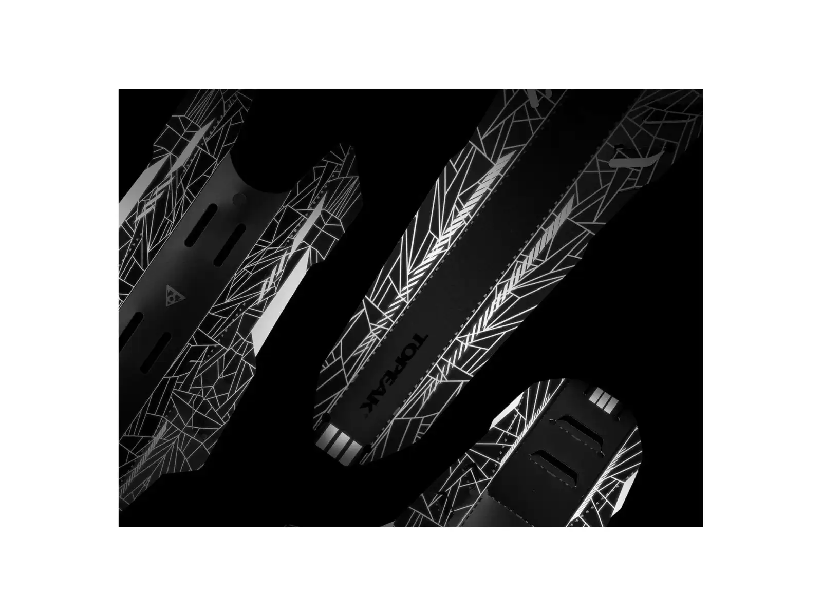 Topeak D-Flash S Heckfender Schwarz/Reflex