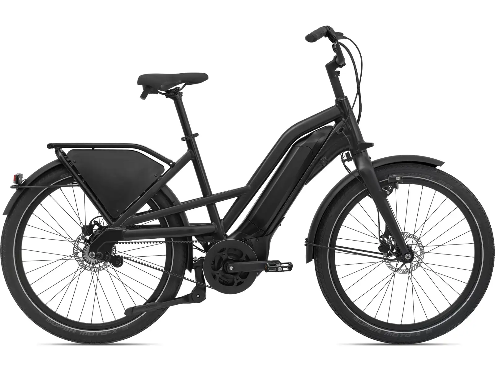 Giant Lieferung E+ Elektrofahrrad Schwarz