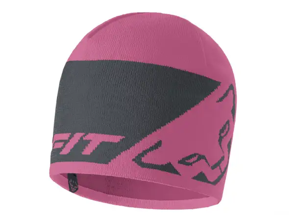 Dynafit Leopard Logo Mütze Magenta