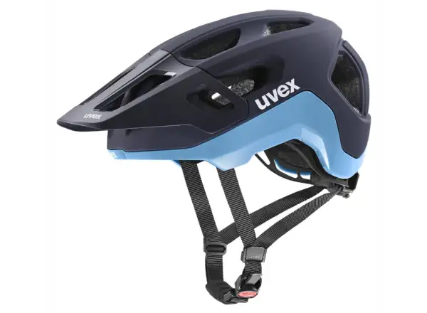 Uvex React MTB Helm Deep Space/Azure Matt