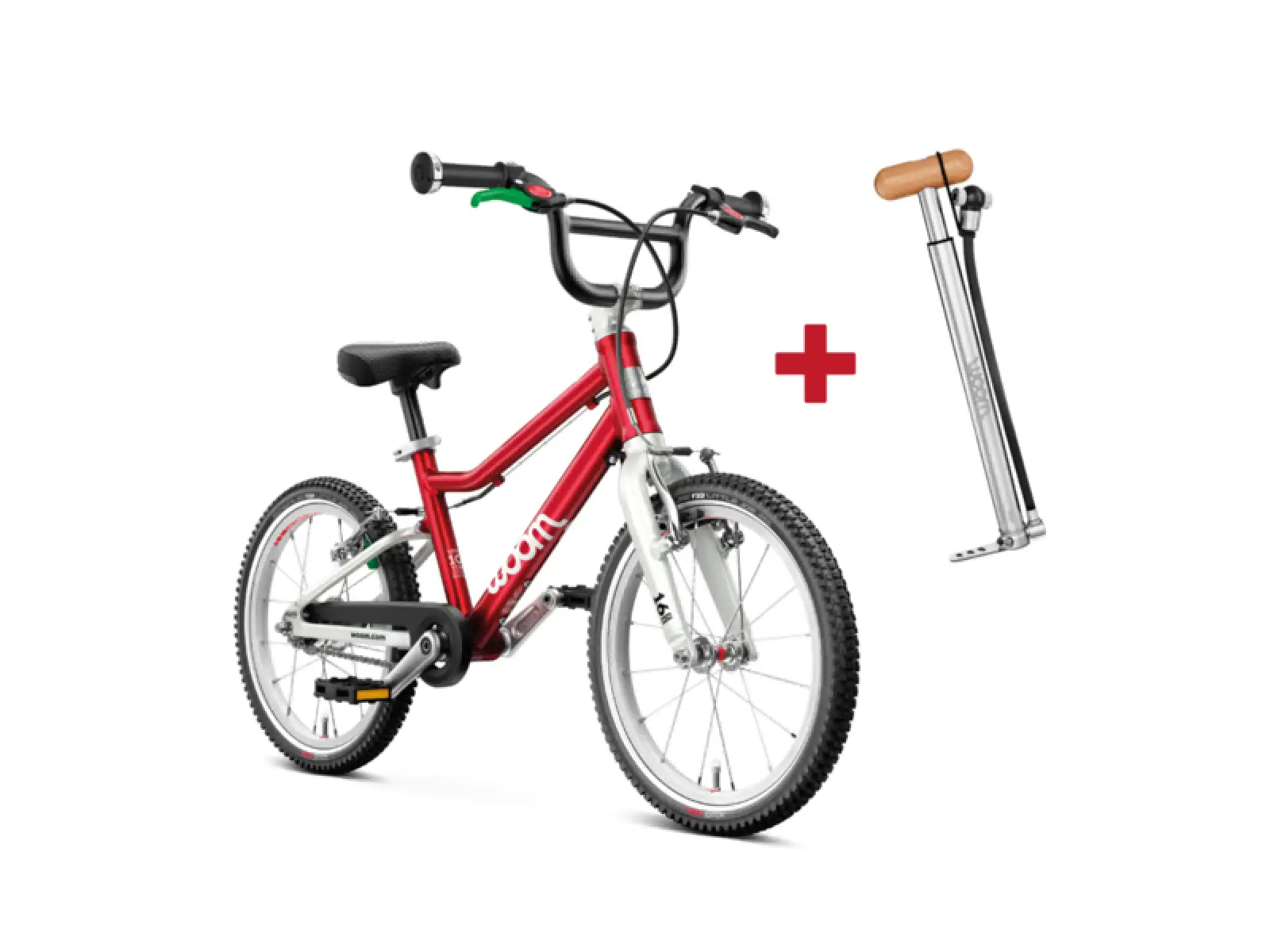 Woom 3 Jubiläumsrot 16" Kinderfahrrad