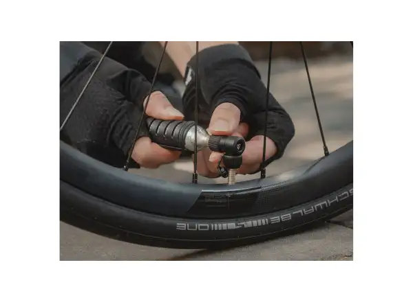 Topeak Nano AirBooster L Pumpe Black