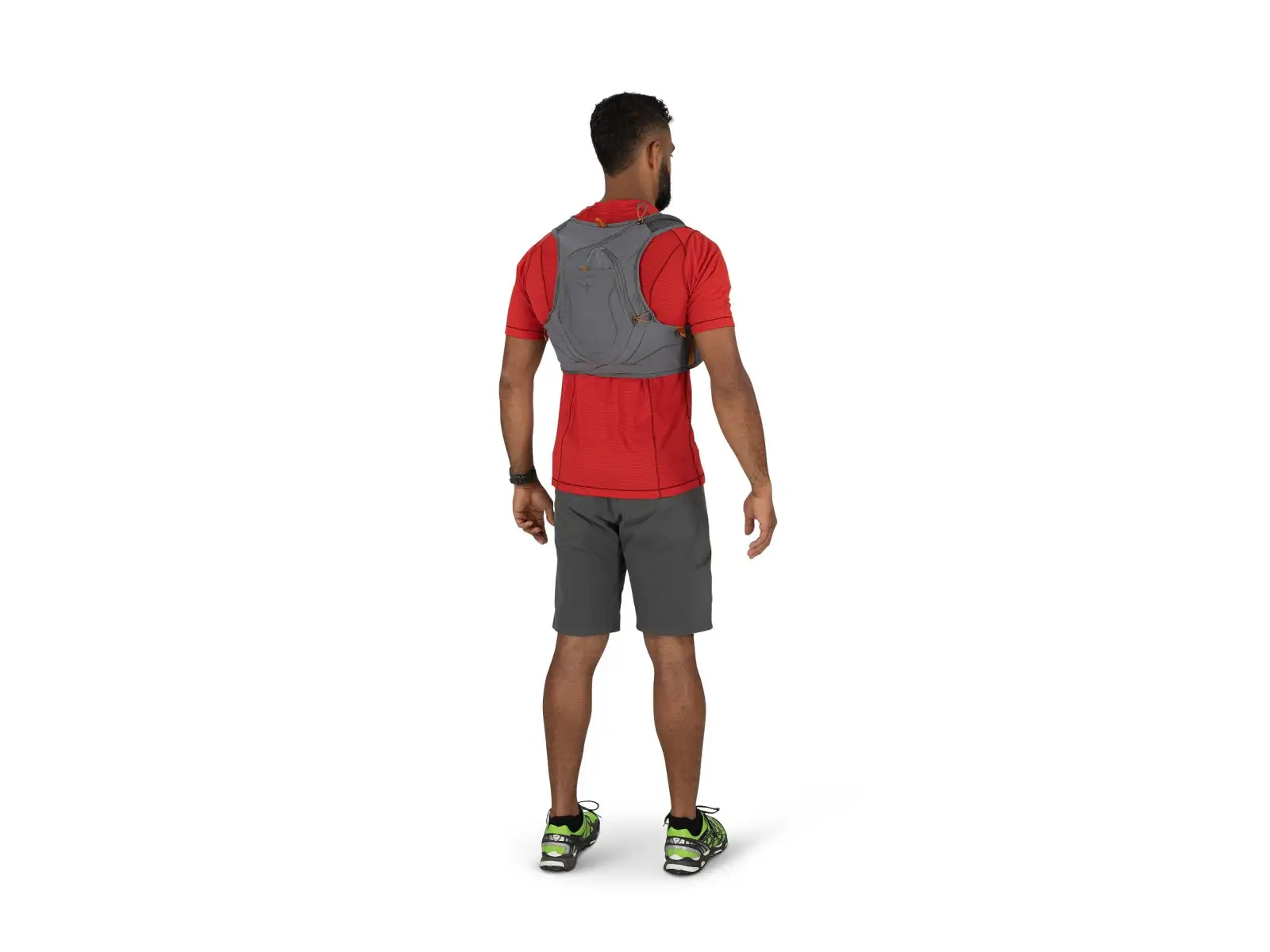 Osprey Duro 6 Weste 6 l + 2x Flasche 0,5 l Phantom Grey/Toffee Orange