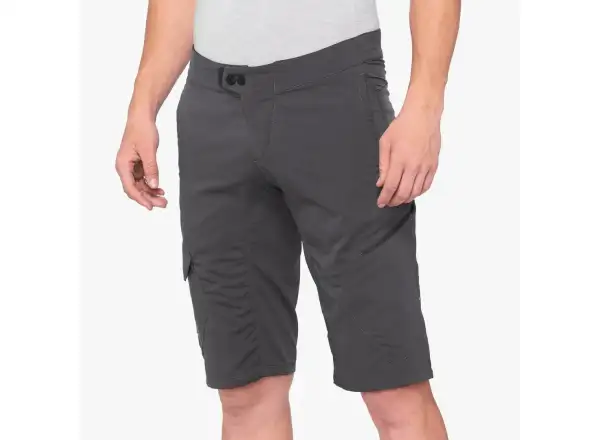 100% Ridecamp MTB Herren Shorts Charcoal