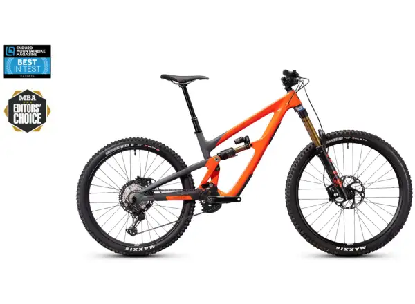 Ibis HD6 Eagle 90 vollgefedertes Mountainbike Orange