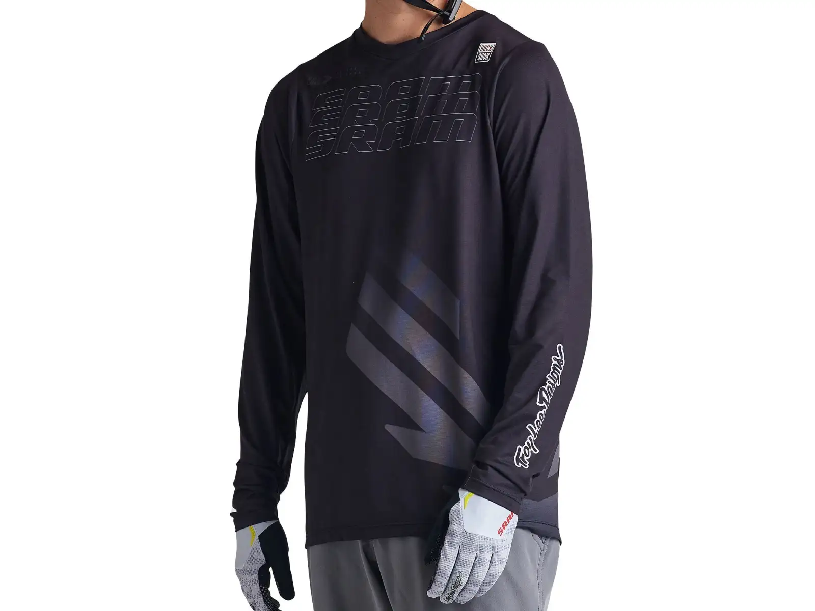 Troy Lee Design Skyline SRAM Eagle One Herrentrikot Kurzarm Black