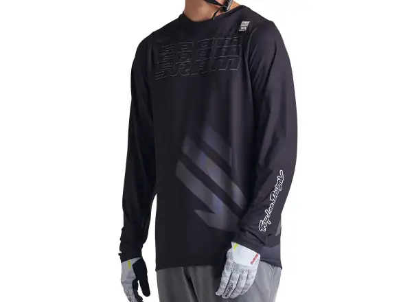 Troy Lee Design Skyline SRAM Eagle One Herrentrikot Kurzarm Black