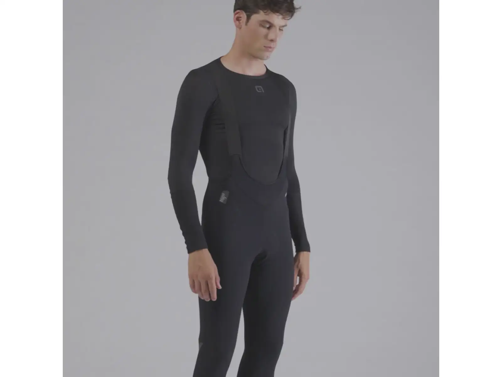 Alé R-EV1 Thermo Shield Herren Winter-Radhose Black