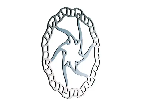 Quaxar Lynx Bremsscheibe 140 mm weiß
