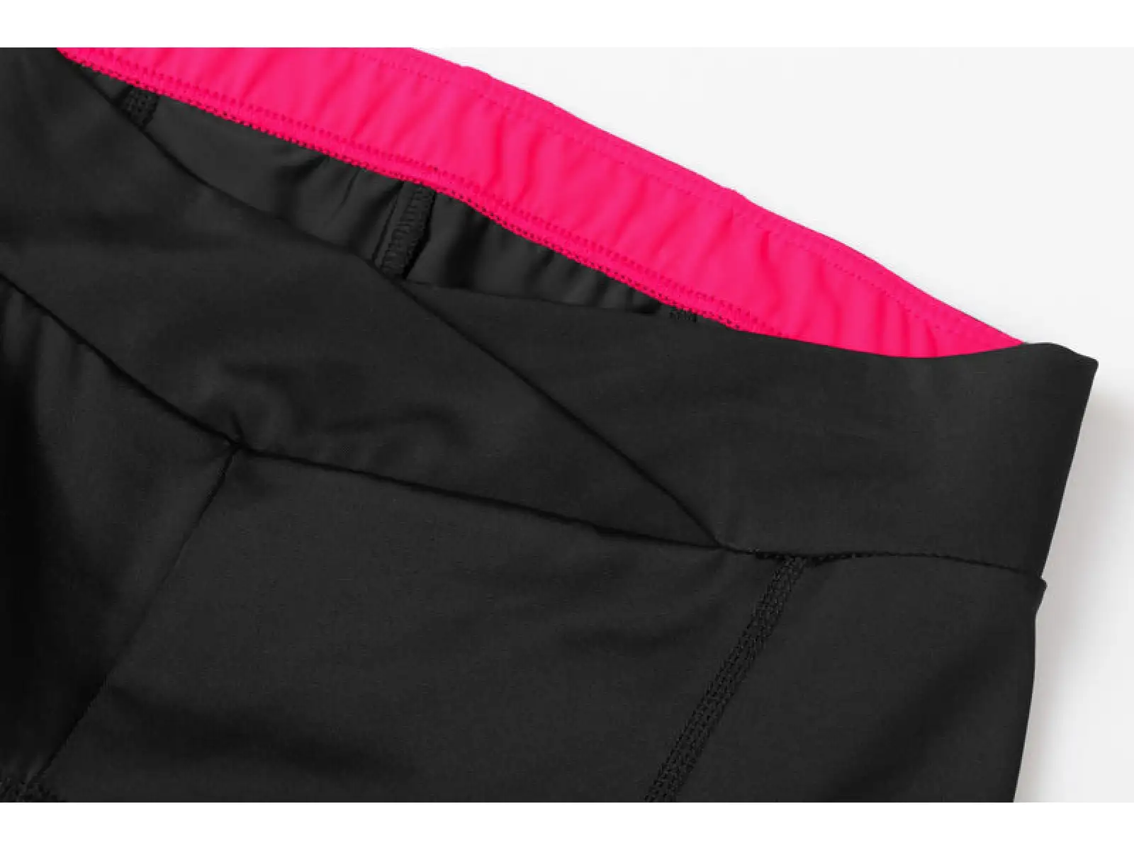 Etape Sara 2.0 Damen 3/4 Hosen mit Einsatz – Schwarz/Pink