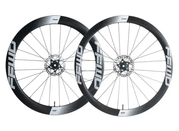 FFWD RYOT55 FFWD 2:1 Straßenräder gewebt Bereifung Weiß Walnuss Shimano HG11