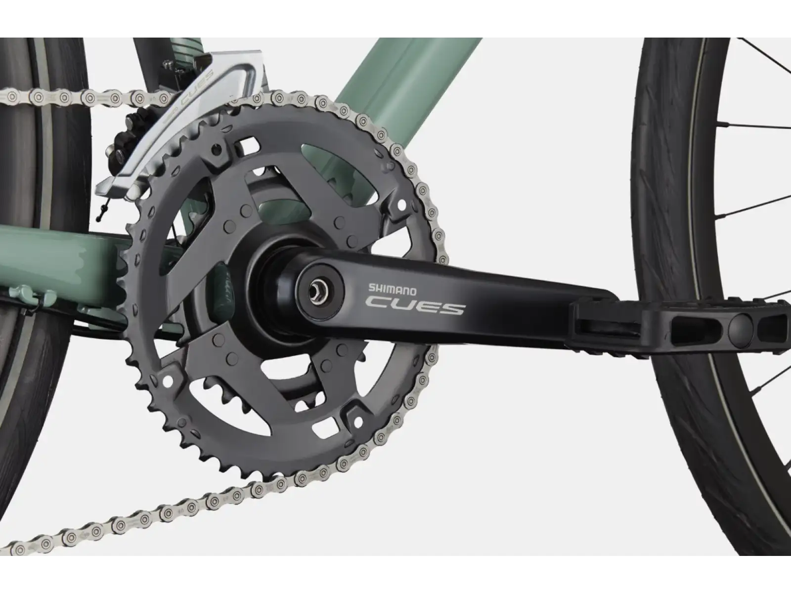 Cannondale Quick 3 Remixte Step-thru Trekkingrad Sage