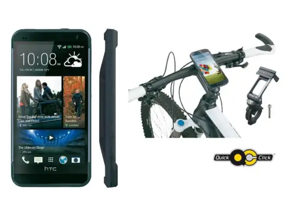 Topeak Hülle RIDECASE für HTC One schwarz