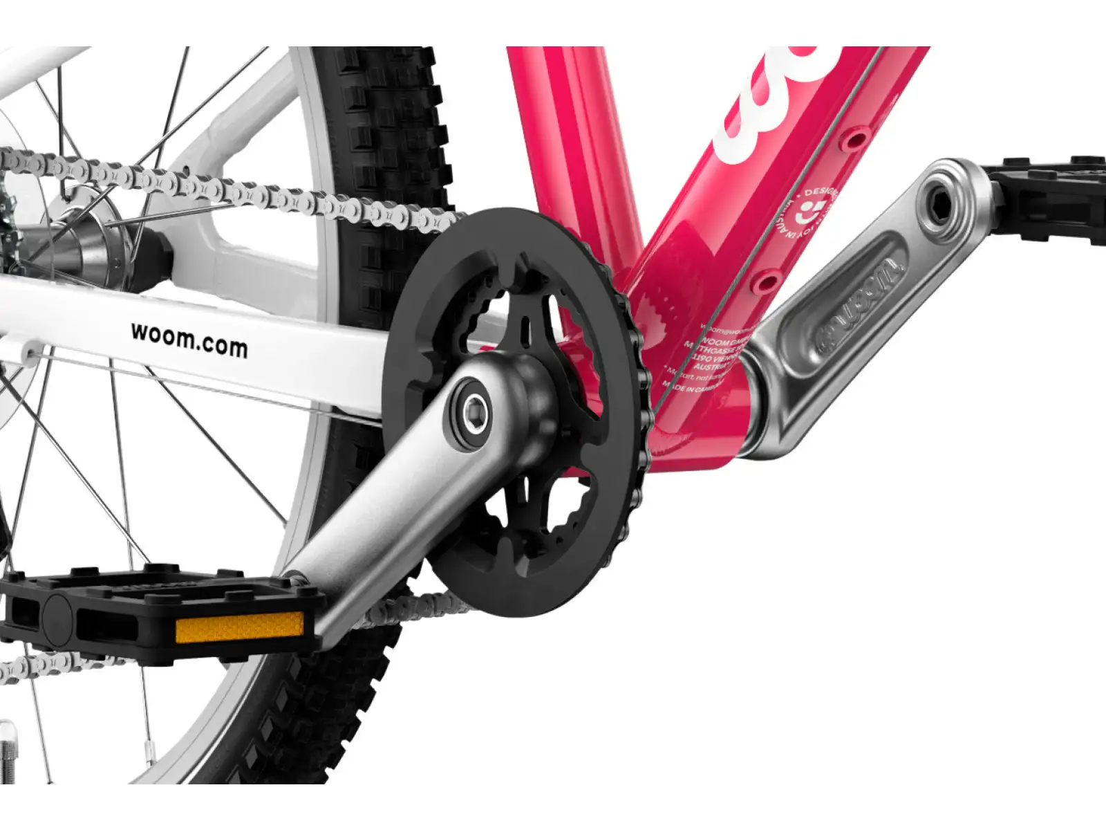 Woom GO 4 Hot Pink 20 Kinderfahrrad
