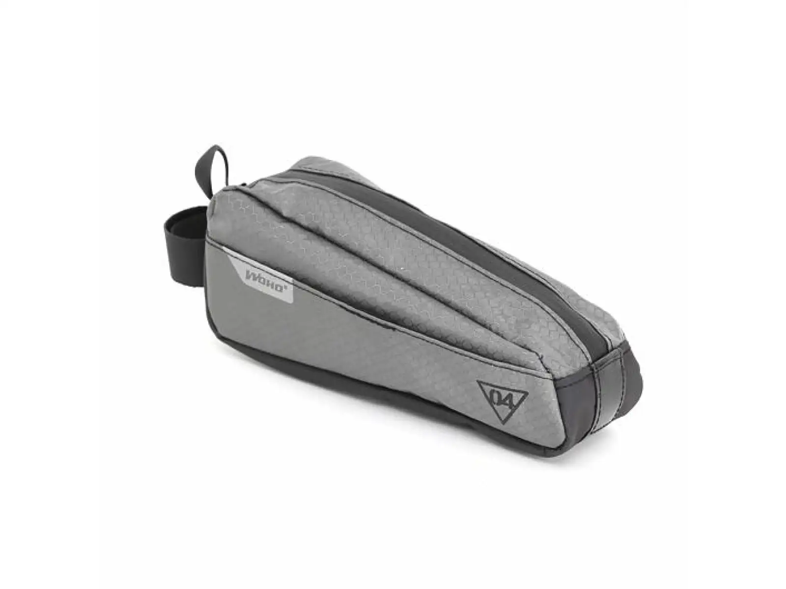 Woho X-Touring Top-Tube Rahmentasche 850 ml Honeycomb Iron Grau
